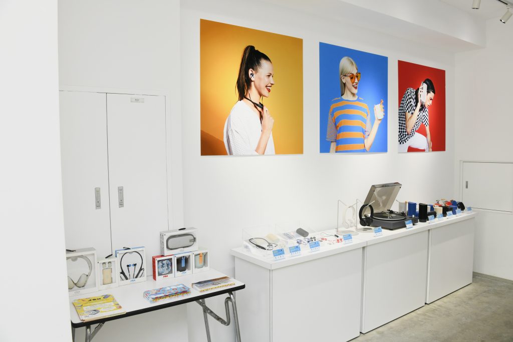 JAM Audio POP-UP STORE内観（２）