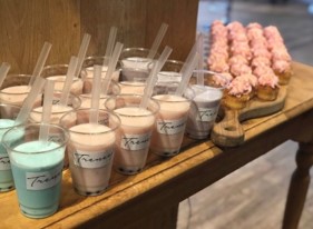 「トレニージョカラー」をテーマにしたケータリング