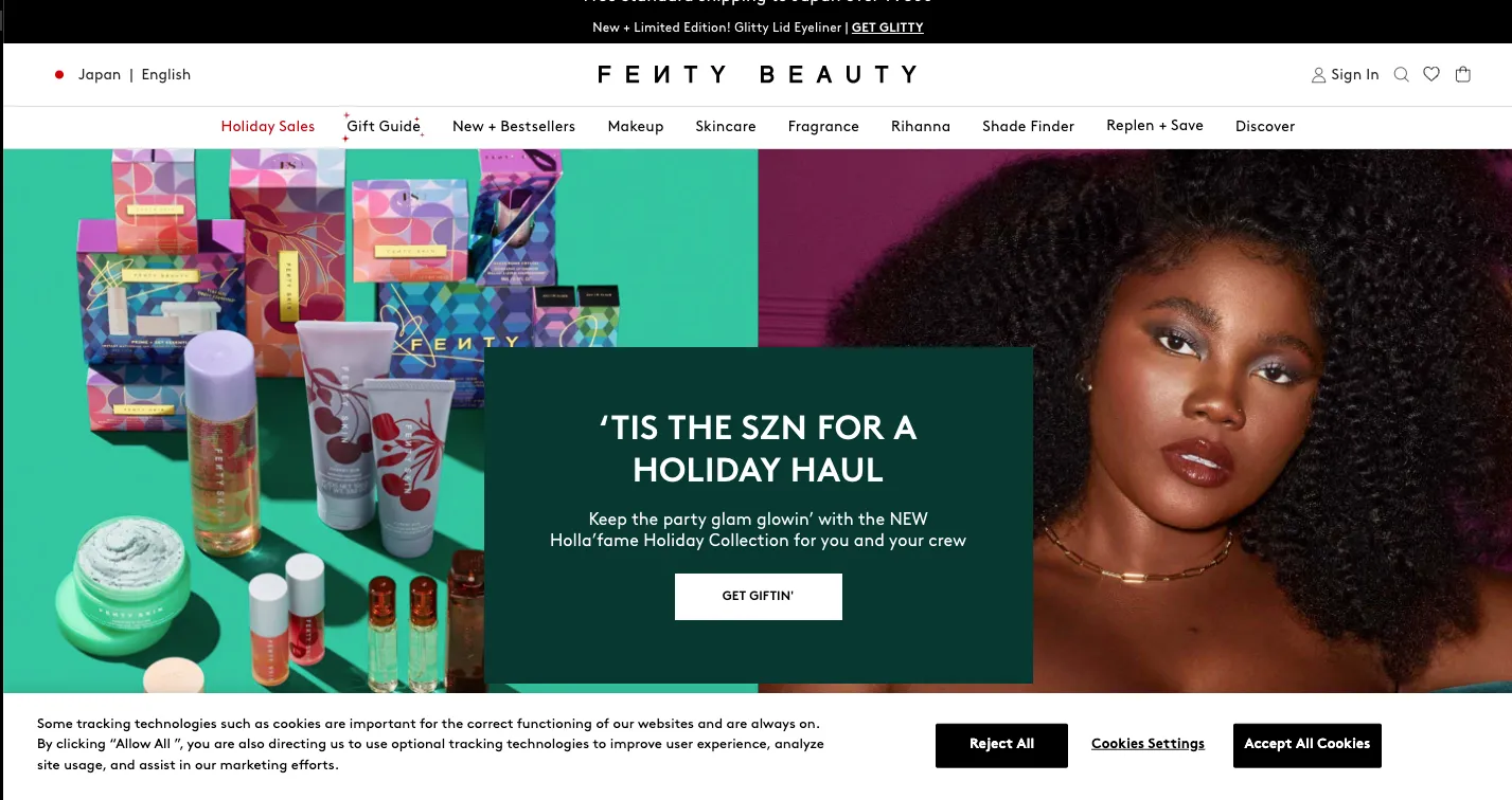 フェンティビューティ― (Fenty Beauty) by リアーナ