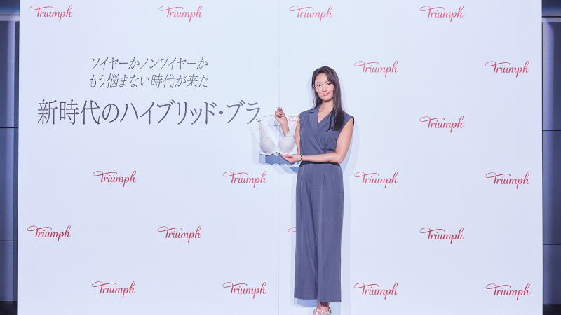 Triumphのブランドアンバサダー 菜々緒さんトークセッション